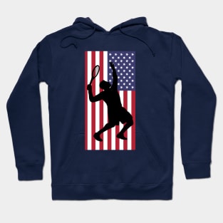 US Open Tennis Silhouette Hoodie